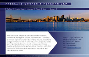 Freeland, Cooper & Foreman LLP website